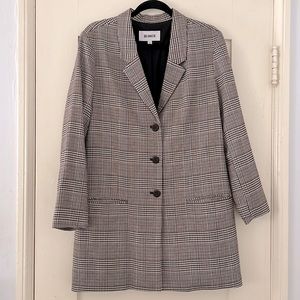 BB Dakota Nordstrom Houndstooth Checked Blazer - Women’s Large